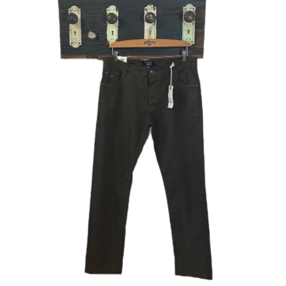 Threadbare Justin Green Cotton Pants NWT Size 36